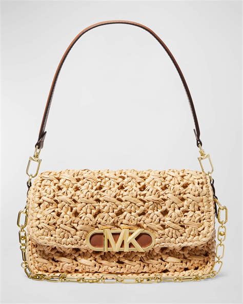 michael kors strawberry purse|Michael Kors straw handbags clearance.